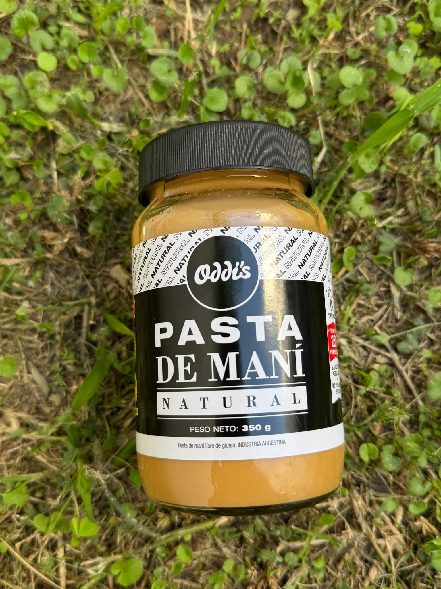 Pasta de maní natural